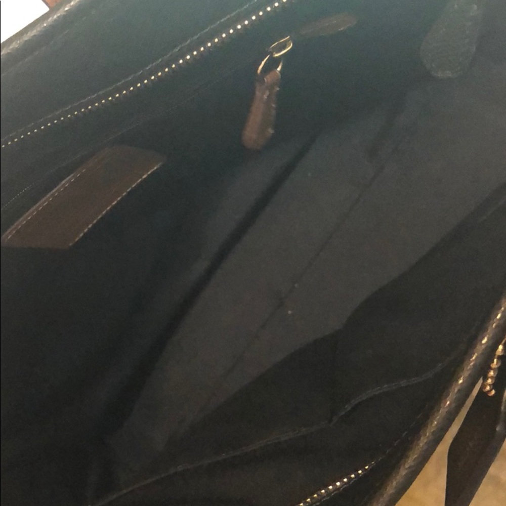 COACH coated canvas city tote in Ocelot - Picture 4 of 7